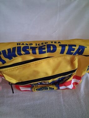 Twisted Tea Promo  Yellow and Blue Logo Waist Pack